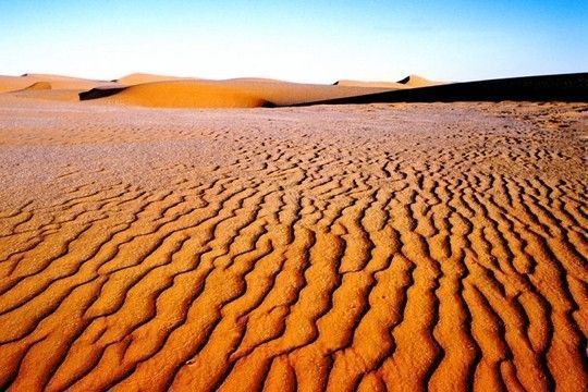 Le plus grand désert chaud : le Sahara