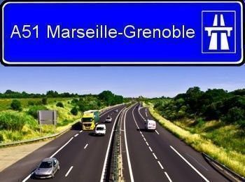 A51 Marseille-Grenoble : 9,24 centimes / km 