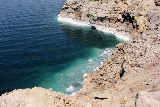 L'endroit le plus bas : la mer Morte