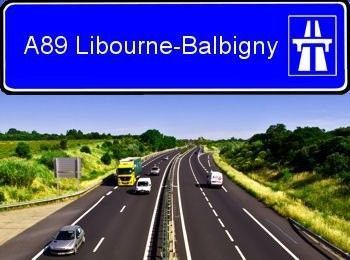 A89 Libourne-Balbigny : 9,47 centimes / km 