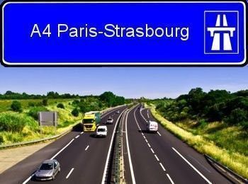 A4 Paris-Strasbourg : 7,76 centimes / km 