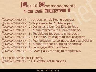 commandements