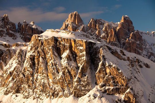 Le massif des Dolomites en Italie